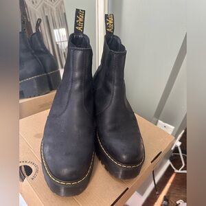 Doc Marten Rometty Size 9 Amazing Condition Black Platform